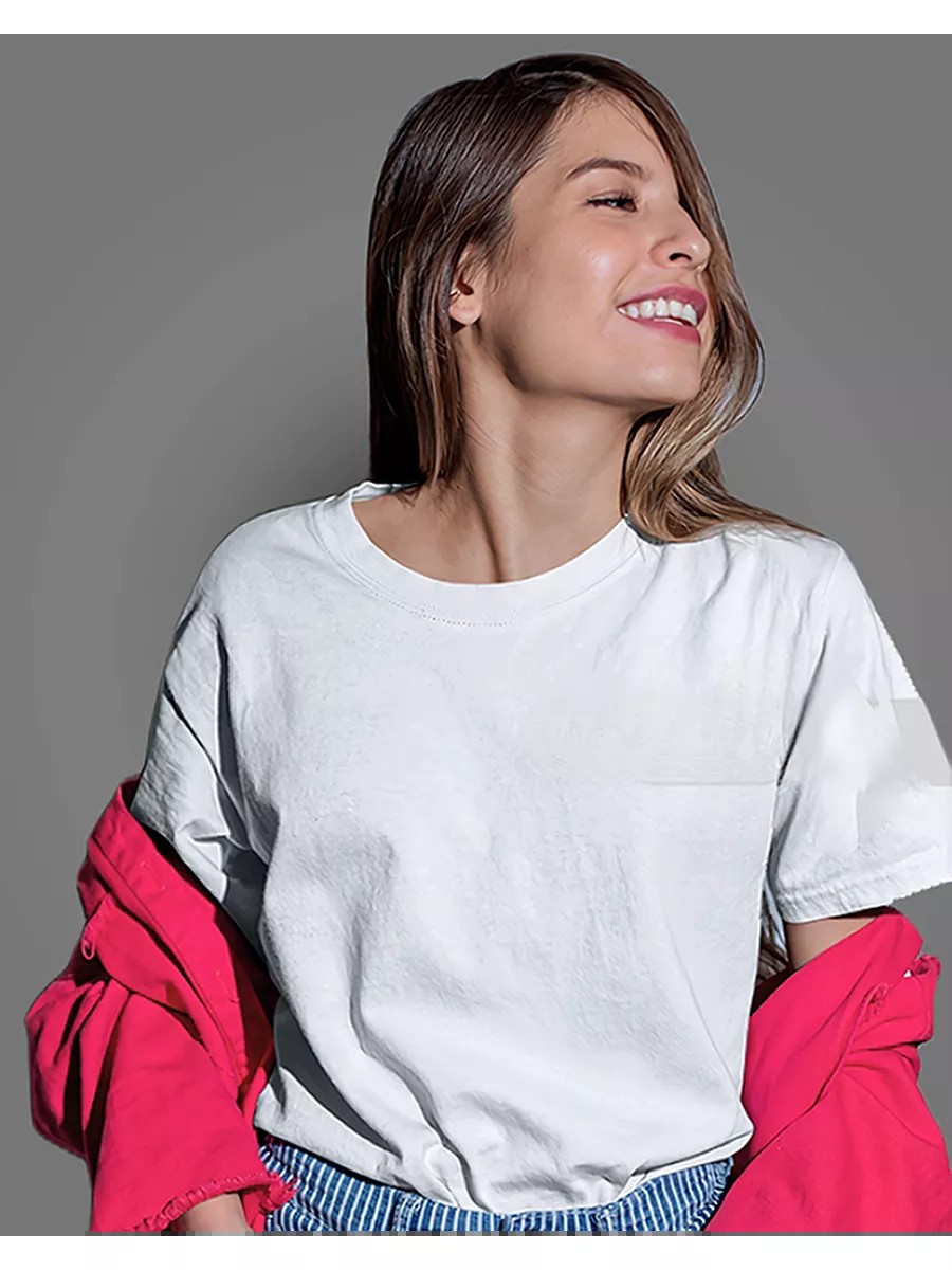 Размерная сетка белых футболок XS S M L XL